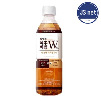 태양의 식후비법 W차 더블유차 500ml 24개입