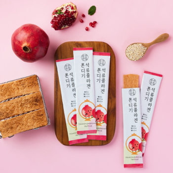 [순수한집]석류콜라겐 쫀드기 간식 15개입(1팩/2팩)