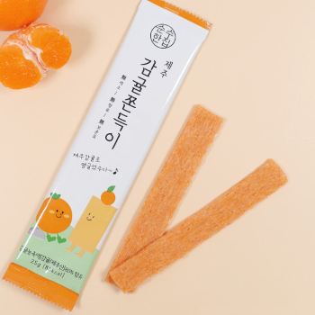 [순수한집]제주감귤 쫀드기 간식 15개입(1팩/2팩)