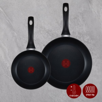 [해피콜] 센팬 IH 2종 A프라이팬세트(20cm+28cm)