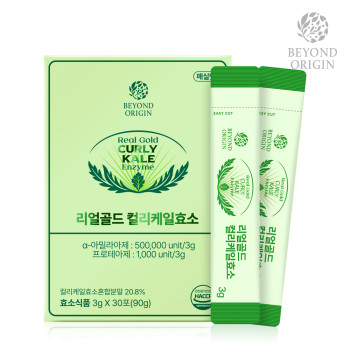 [비욘드오리진] 리얼골드 컬리케일효소 (3g x 30포)