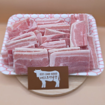 [베스트정육점] 냉동 옛날 삼겹살600g
