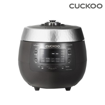 [쿠쿠] 10인용 미식 전기압력밥솥 블랙&웜실버 CRP-R1025FBS
