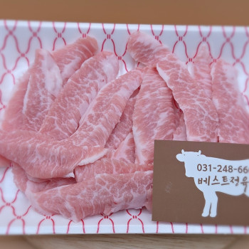 (농할) [베스트정육점]국내산 한돈 항정살 구이용300g/600g