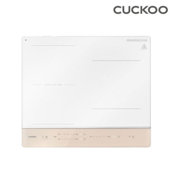 [쿠쿠] 미식 컬렉션 3구 인덕션레인지 화이트(핑크) CIR-E301FGP