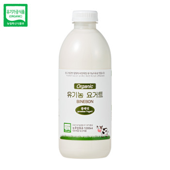 철원목장 수제 유기농 플레인요거트 150ml x 3ea 외 당일새벽착유 1A등급원유 유기가공식품인증
