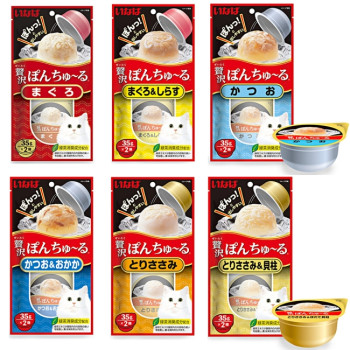 이나바 차오츄르 4개입*5팩 (20개입) 참치/연어/닭가슴살 외 8종 고양이 간식 츄르