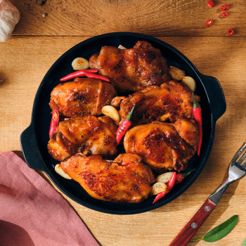 [마니커] 닭다리살 구이(핫칠리) 300g x 2개