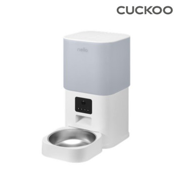 [쿠쿠] 넬로 스마트 홈 카메라 펫급식기 화이트 NFD-B0610W