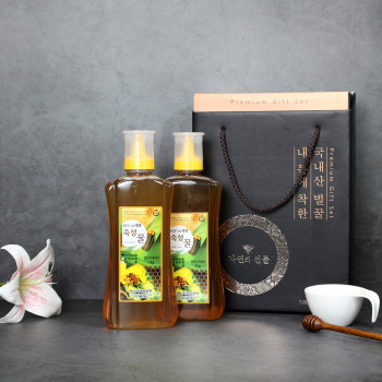 무주의 자연을 담은 고재영 숙성벌꿀 선물세트 2kg (아카시아 / 야생화 / 밤꿀)