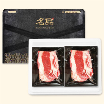 [주니푸드] 미국산 탑초이스등급 우삼겹 300g + 300g 선물세트