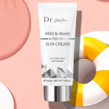 [닥터지니힐] 마일드 앤 모이스트 선크림 50ml (SPF 50+, PA+++)