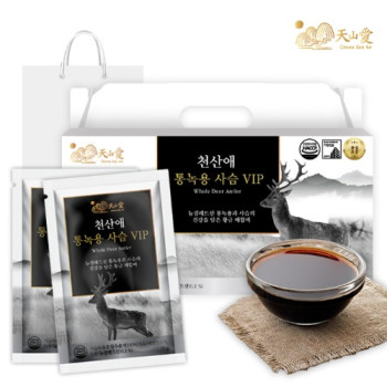 [천산애] 통녹용 사슴VIP 70gX30포