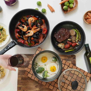 [엔젤쿡] 인덕션 멀티핸들 5종세트 (딥그레이) AGC-IM500