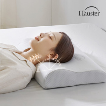[Hauster] 하우스터 프리미엄 천연 라텍스 경추 베개 중형