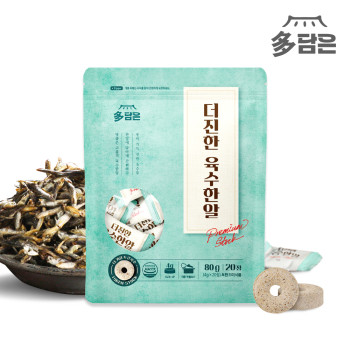 [다담은] 더진한 육수 한알 파우치 4g × 20정(멸치/사골)