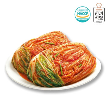 [한끼식당] 우리 농산물 100% 포기김치