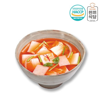 [한끼식당] 우리 농산물 100% 나박김치