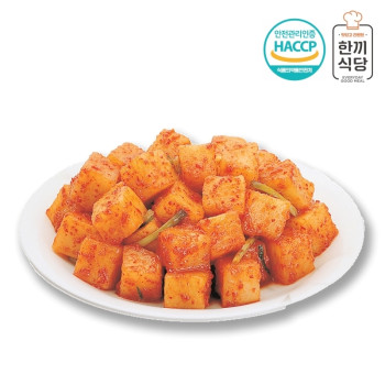 [한끼식당] 우리 농산물 100% 깍두기