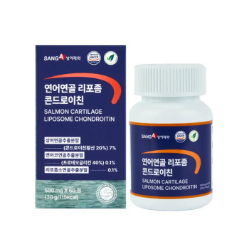 [상아제약B] 연어연골 리포좀 콘드로이친 500mg x 60정(2개월분)