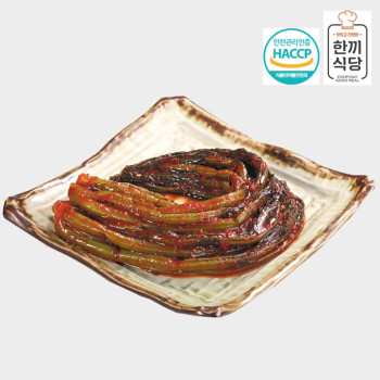 [한끼식당] 우리 농산물 100% 갓김치 1kg
