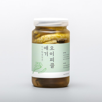 논산농부의 수제 애기오이피클 580g(병) / 1kg(팩)