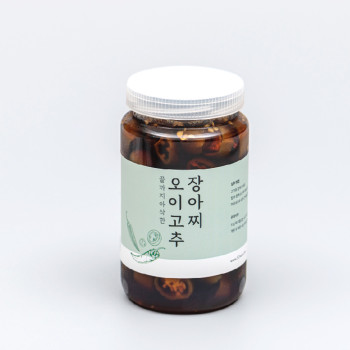 논산농부의 수제 오이고추장아찌 300g(팩) x 2ea / 580g(병)