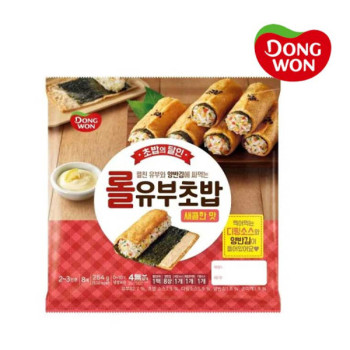 [동원] 롤유부초밥 (새콤) 254gx4개