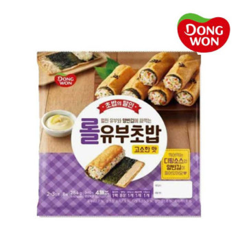 [동원] 롤유부초밥 (고소) 254gx4개