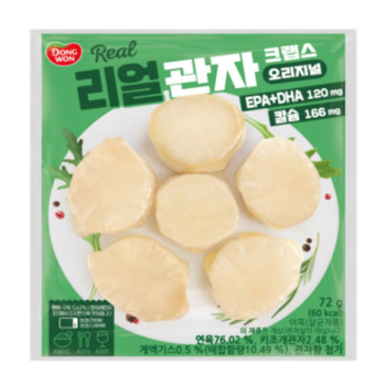 [동원] 리얼 관자 크랩스 오리지널 72gx4개