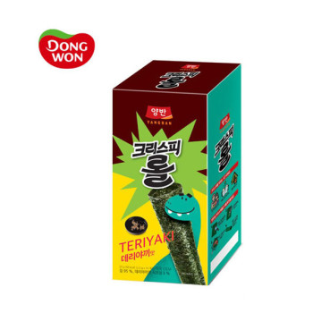 [동원] 양반 김 크리스피롤 데리야끼 25g (2.5gx10입)x4개