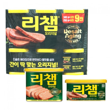 리챔 오리지널 2.22kg (340g 3입 + 200g 6입)