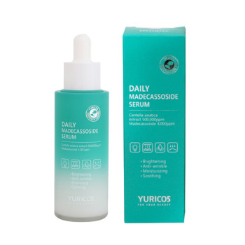 [유리코스] 데일리 마데카소사이드 세럼 50ml(미백 주름개선 기능성화장품)