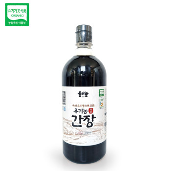 정읍농부의 유기농 간장 300ml / 1L 3년숙성 집간장 한식간장 유기가공식품인증