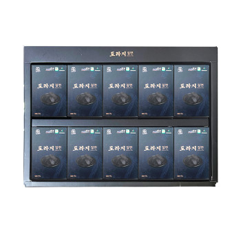 국내산 수제 도라지 절편 선물세트 200g (20gx10ea) 국산도라지70% 360시간 당절임 건조 직접재배