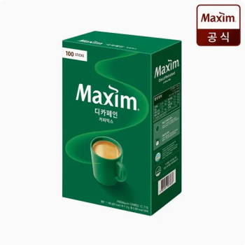 [맥심] 디카페인 커피믹스 100개입