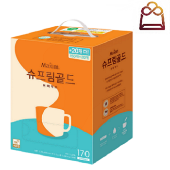 [맥심] 슈프림 골드 커피믹스 170개입