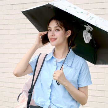 [프롬비] 쿨브리즈 우양산 선풍기 FF251 화이트