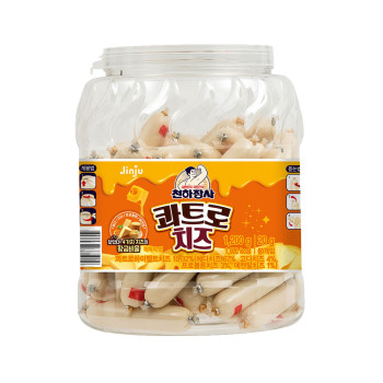 [천하장사] 한입 콰트로치즈 PET 1200g (20g X 60개입)