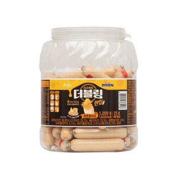 [천하장사] 한입 더블링 콰트로치즈 1200g PET (25g X 48개입)