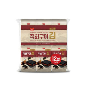 [오성] 서천 직화구이 김 도시락김 조미김