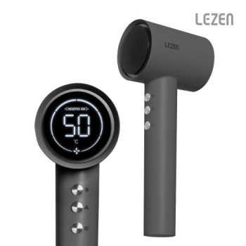 [LEZEN] 르젠 파워블로우 음이온케어 LCD패널 BLDC 드라이기 LZDR-SS30 (그레이)