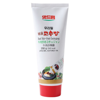 [순국산]우리밀 쇠고기볶음고추장 튜브형 250g 5종 택1