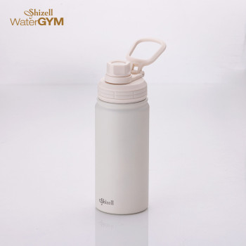 [쉬젤] 워터짐 캐리텀블러 500ml (밀크크리미)
