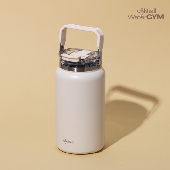 [쉬젤] 워터짐 점보텀블러 1,350ml (밀크크리미)