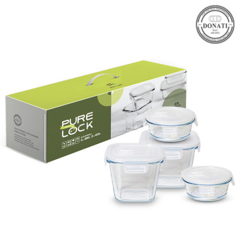[도나티] 퓨어락 종합 4조 (400ml2+880ml2)