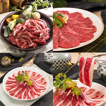 온가족이 즐기는 구이용 소고기모둠 800g / 1kg
