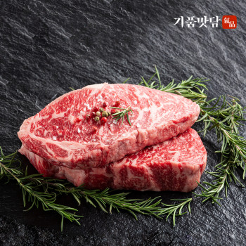 [기품맛담] 한우 1등급 오마카세 꽃등심/채끝 모둠구이 세트 4호 900g (꽃6/채3)