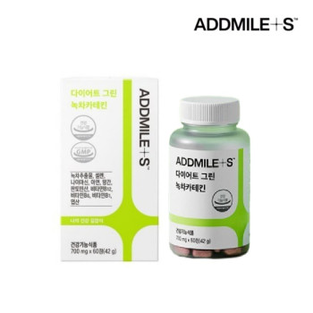 [신풍제약] 애드마일스 다이어트 그린 녹차카테킨 700mg x 60정