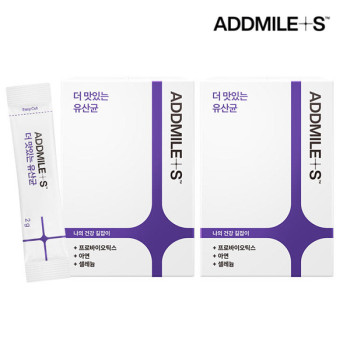 [신풍제약] 애드마일스 더 맛있는 유산균 2g x 30포 / 1+1 총2세트